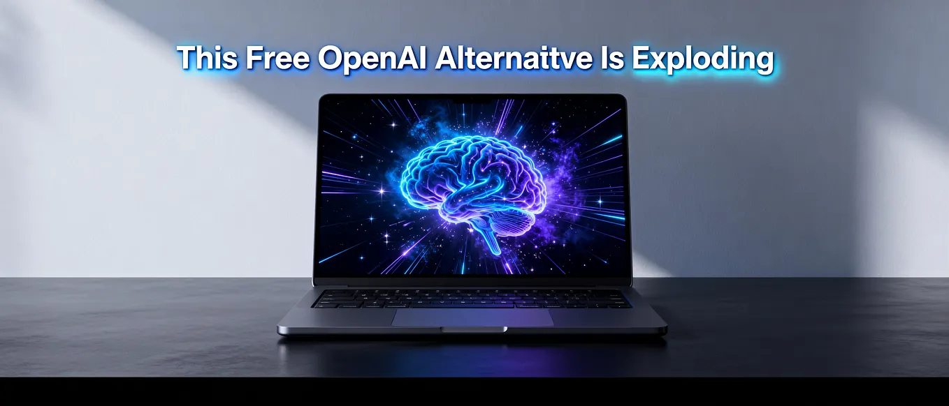 The Ultimate OpenAI Alternative is Exploding, and It Runs on Your Laptop.