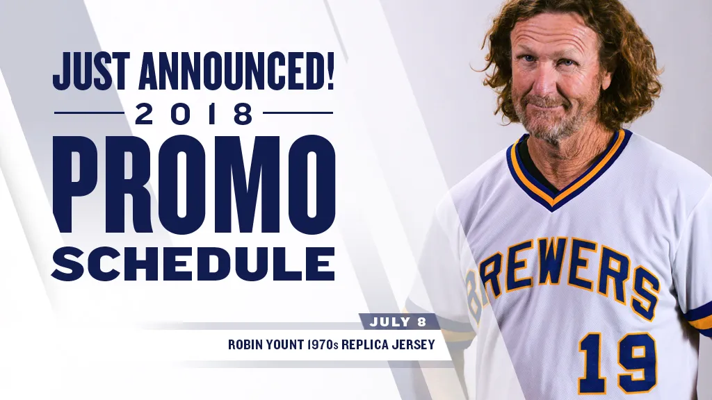 BREWERS ANNOUNCE COMPLETE PROMOTIONAL SCHEDULE