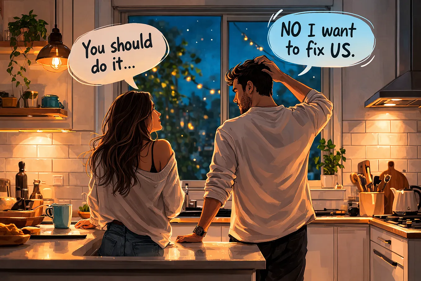 Screw me like you screw her…. Helen’s new relationship comes with… by