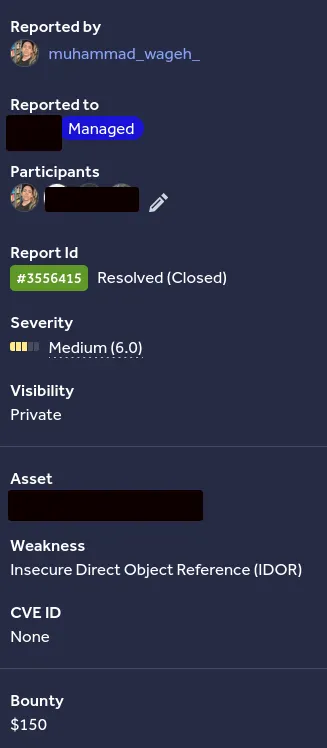 IDOR with a $150 Bonus Just by Changing PATCH -> PUT