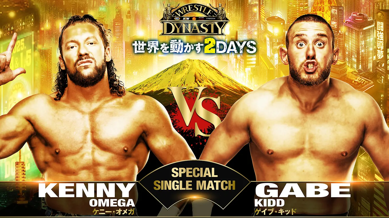 Kenny Omega vs Gabe Kidd official for Wrestle Dynasty! | by New Kenny Omega vs Gabe Kidd official for Wrestle Dynasty! | by New