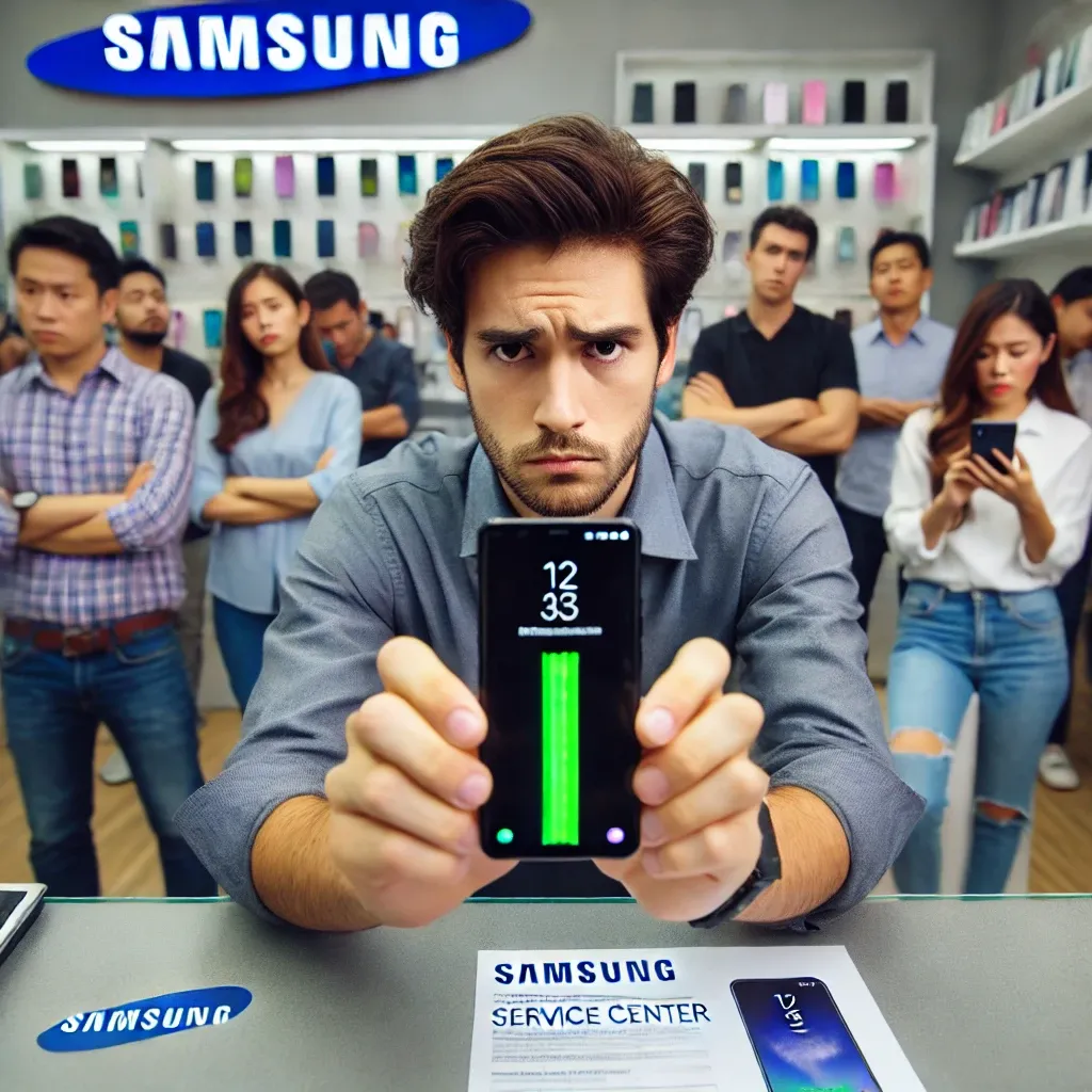 The Issue with Samsung’s Mobile Service Center Experience: A Frustrated Customer Speaks Out