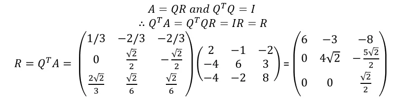 Detailed Explanation of QR Decomposition by Householder Transformation ...