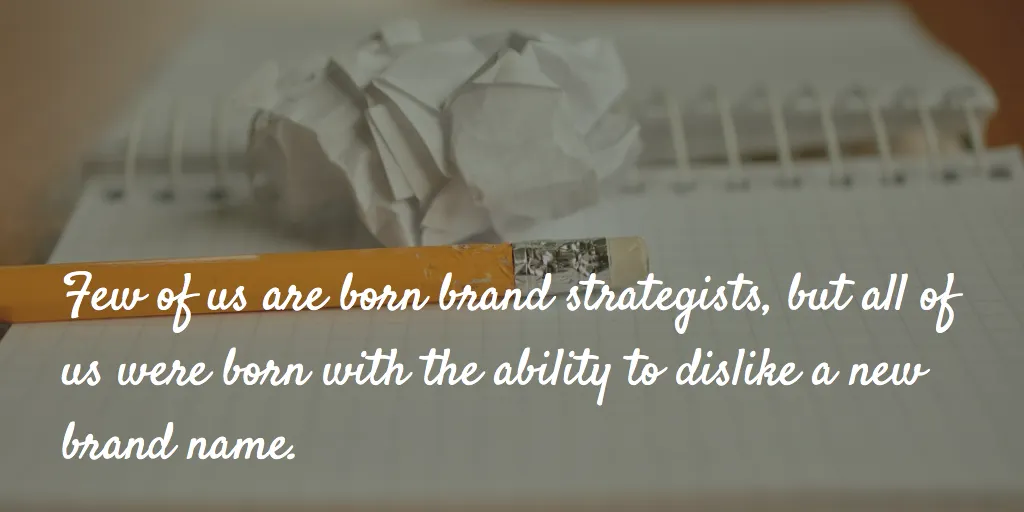 How to quickly choose a good-enough brand name for your startup