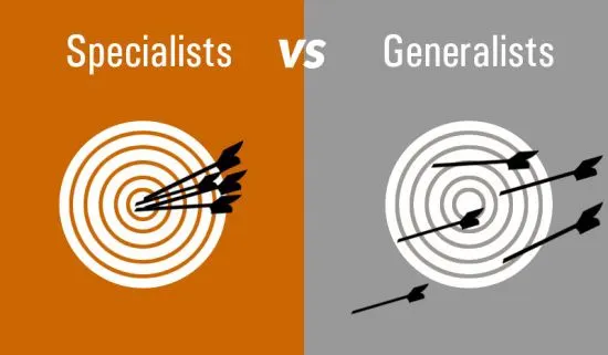 Specialist Vs Generalist