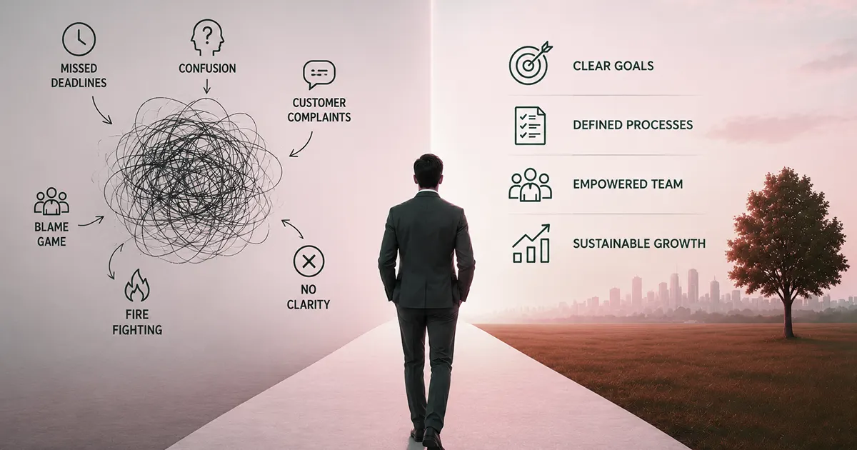 Why Growth Feels Chaotic Without Systems