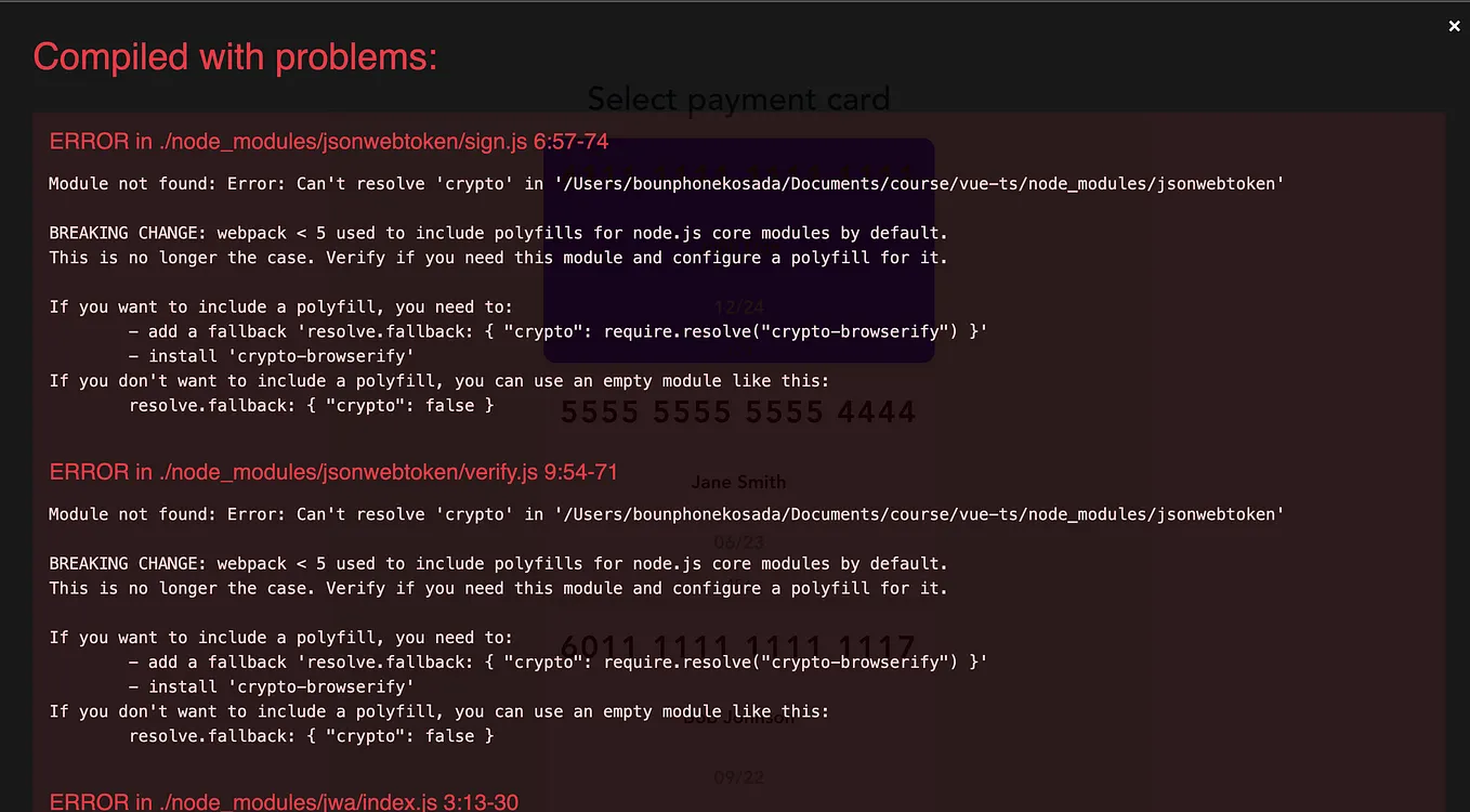 process is not defined ReferenceError: process is not defined at eval  (webpack-internal:///./node_mo | by Bounphone KOSADA | Medium