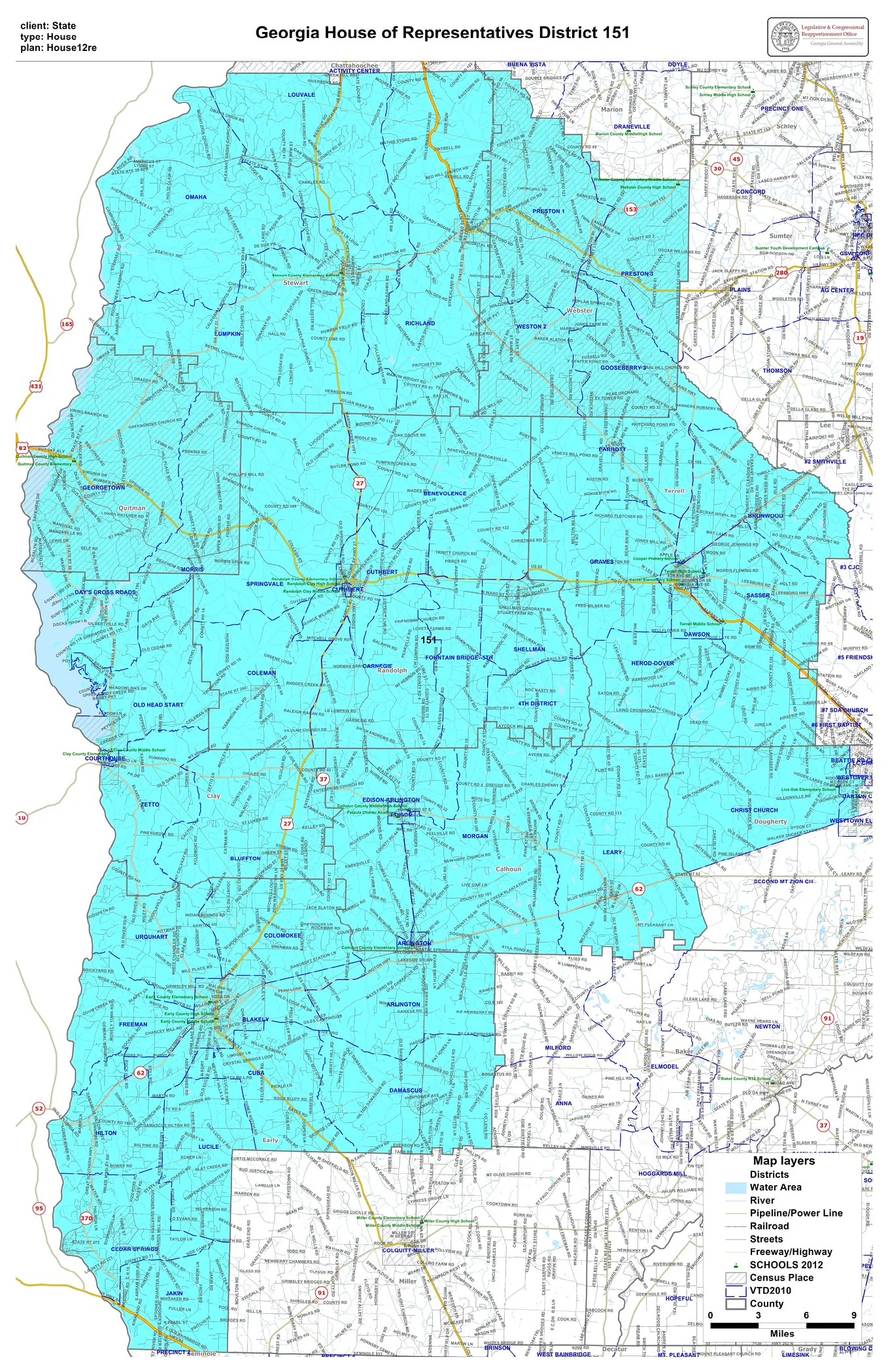 Georgia’s Competitive Districts: HD-151