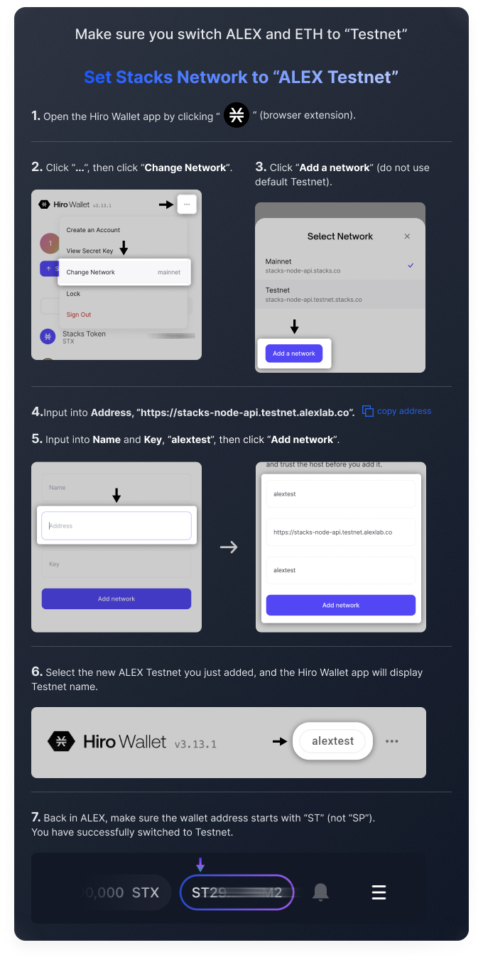 스택스 브릿지: 테스트넷 참여 가이드. 10월 출시를 앞두고 있는 스택스 브릿지를 통해 사용자는 스택스와… | by ALEX Korea  | 알렉스 한국 공식 블로그 | Medium