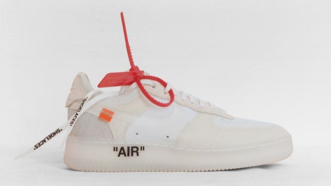 Ranking All Sneakers in the Off-White x Nike “The Ten” Collaboration, by  Aaron Oliveri