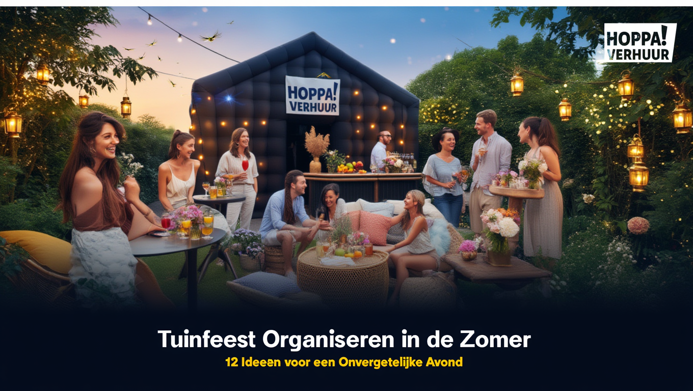 Tuinfeest Organiseren in de Zomer: 12 Ideeën voor een Onvergetelijke Avond