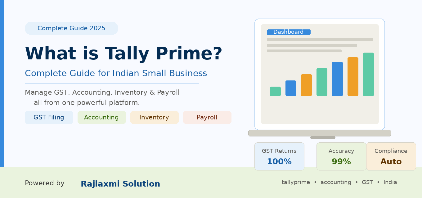 What is Tally Prime? Complete Guide for Indian SMEs
