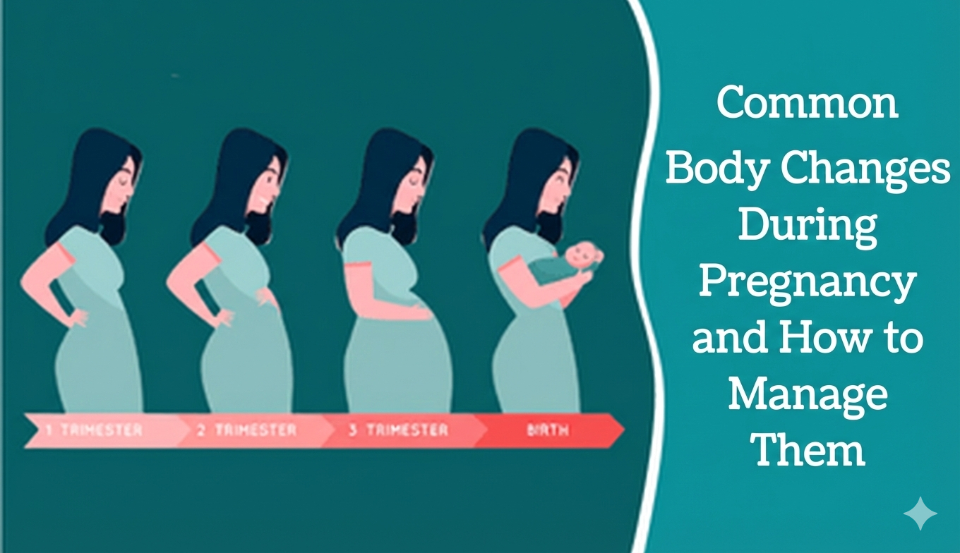 Common Body Changes During Pregnancy and How to Manage Them