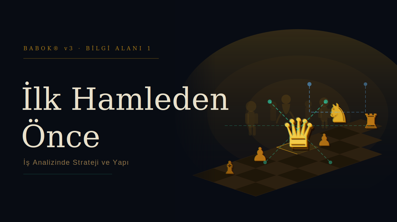 İlk Hamleden Önce: İş Analizinde Strateji ve Yapı