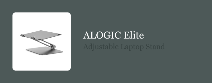 Buy Elite Adjustable Laptop Stand online at Alogic