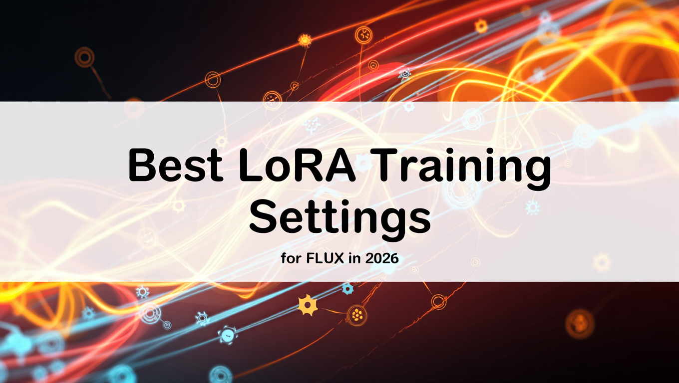 Best LoRA Training Settings for FLUX in 2026