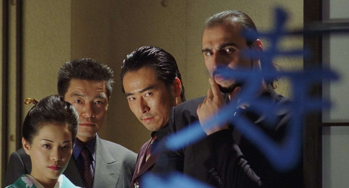 Rival assassins in ‘Hitman’— Credit: Eureka Entertainment