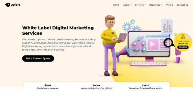 White label digital marketing agency online