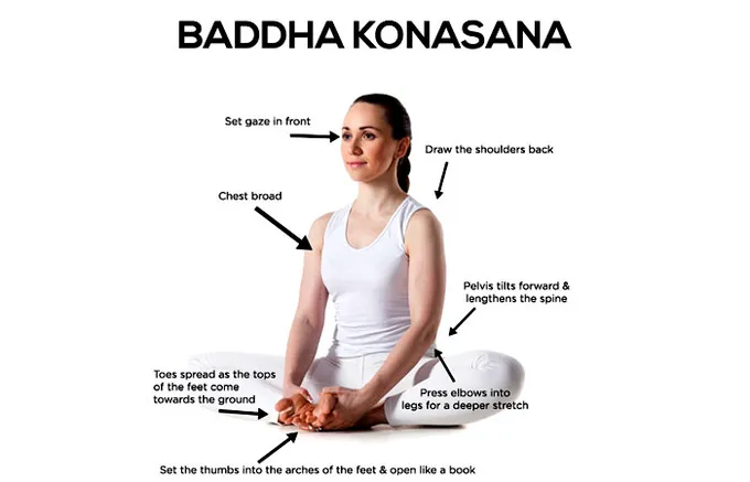 baddha konasana