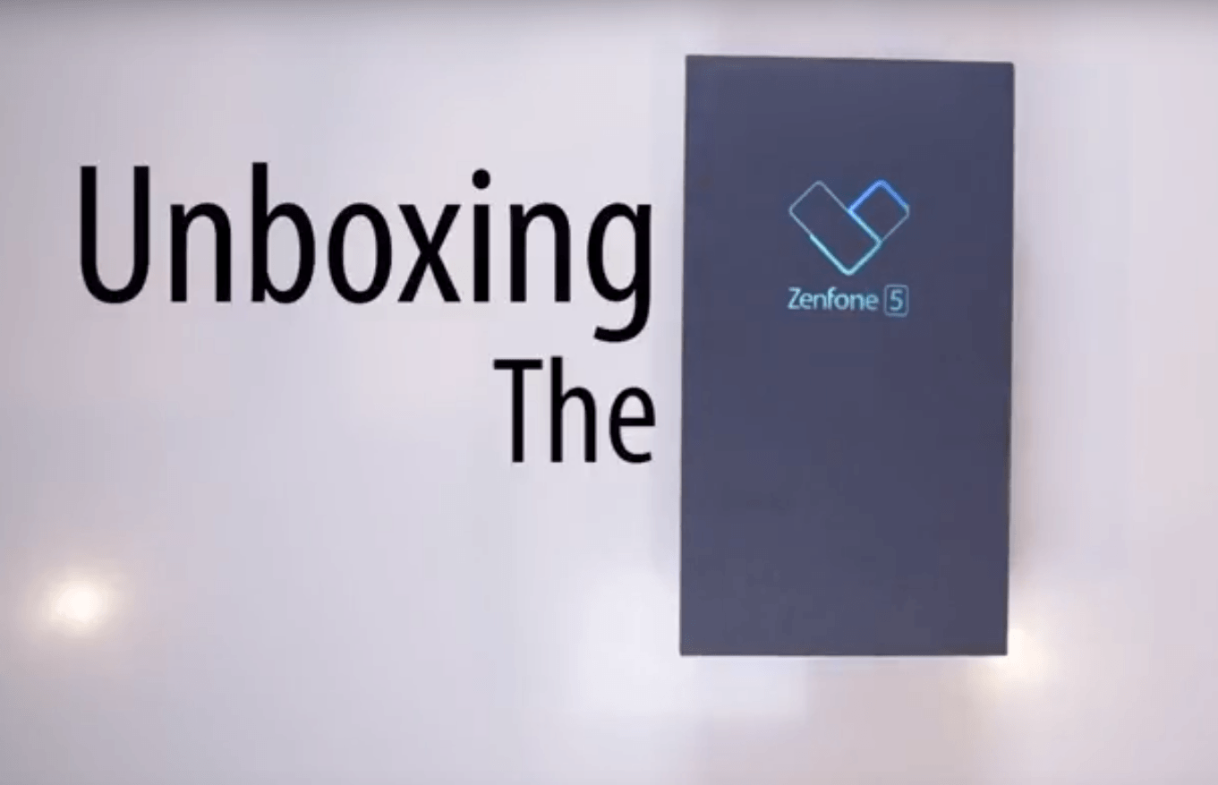 Unboxing the ASUS Zenfone 5