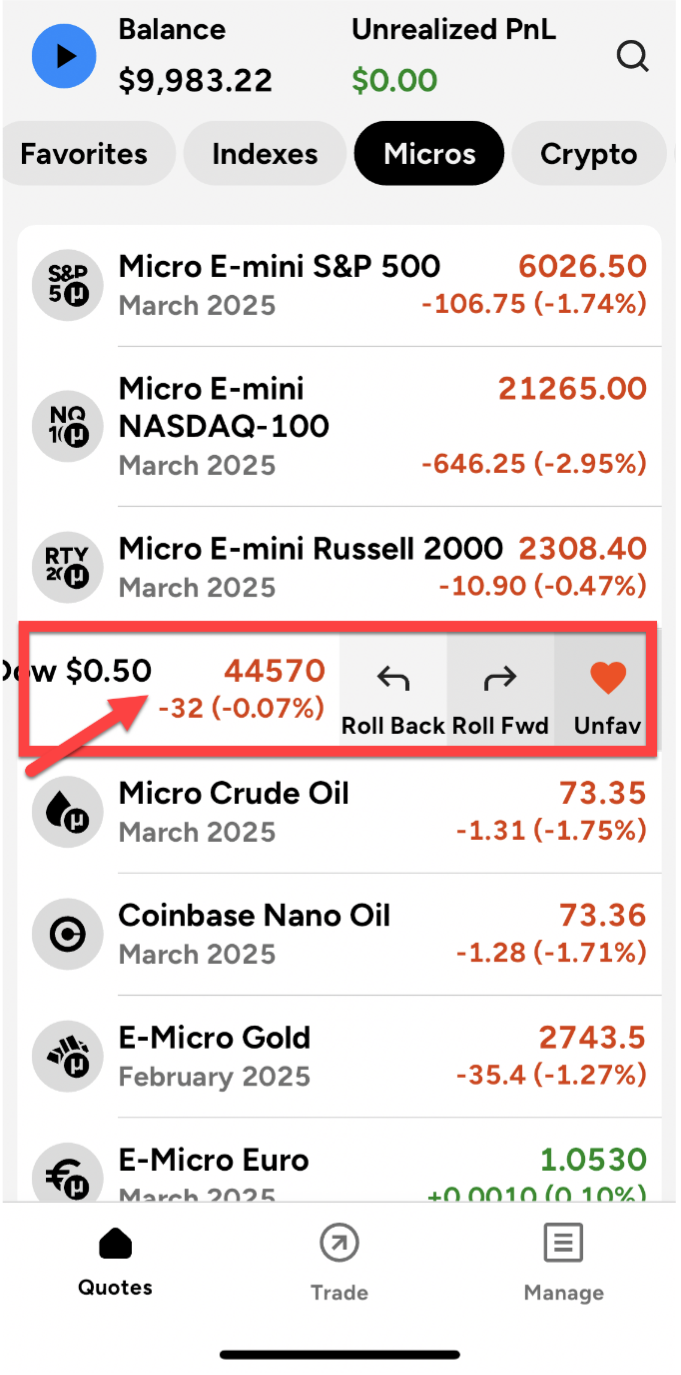 Setting the Standard for Futures Trading on the Go with the NinjaTrader  Mobile App: Quotes view and Charting | by NinjaTrader | Medium