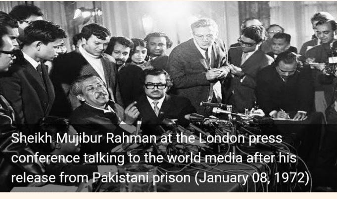 Sheikh Mujibur Rahman Pakistan