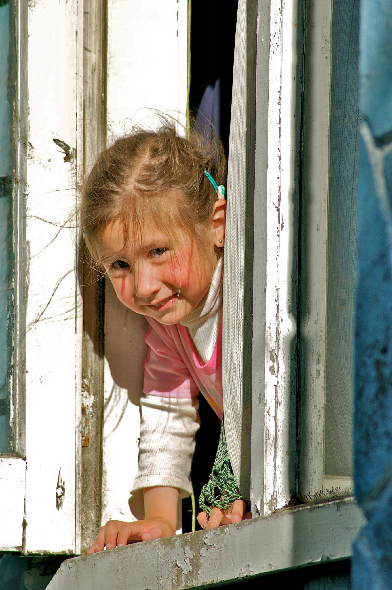 Niña en Chiloé