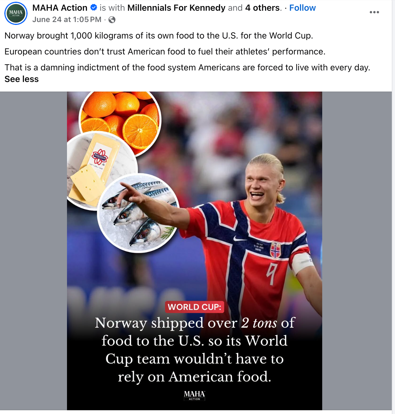 The Truth Behind the Norweigan team bringing food to theWorld Cup