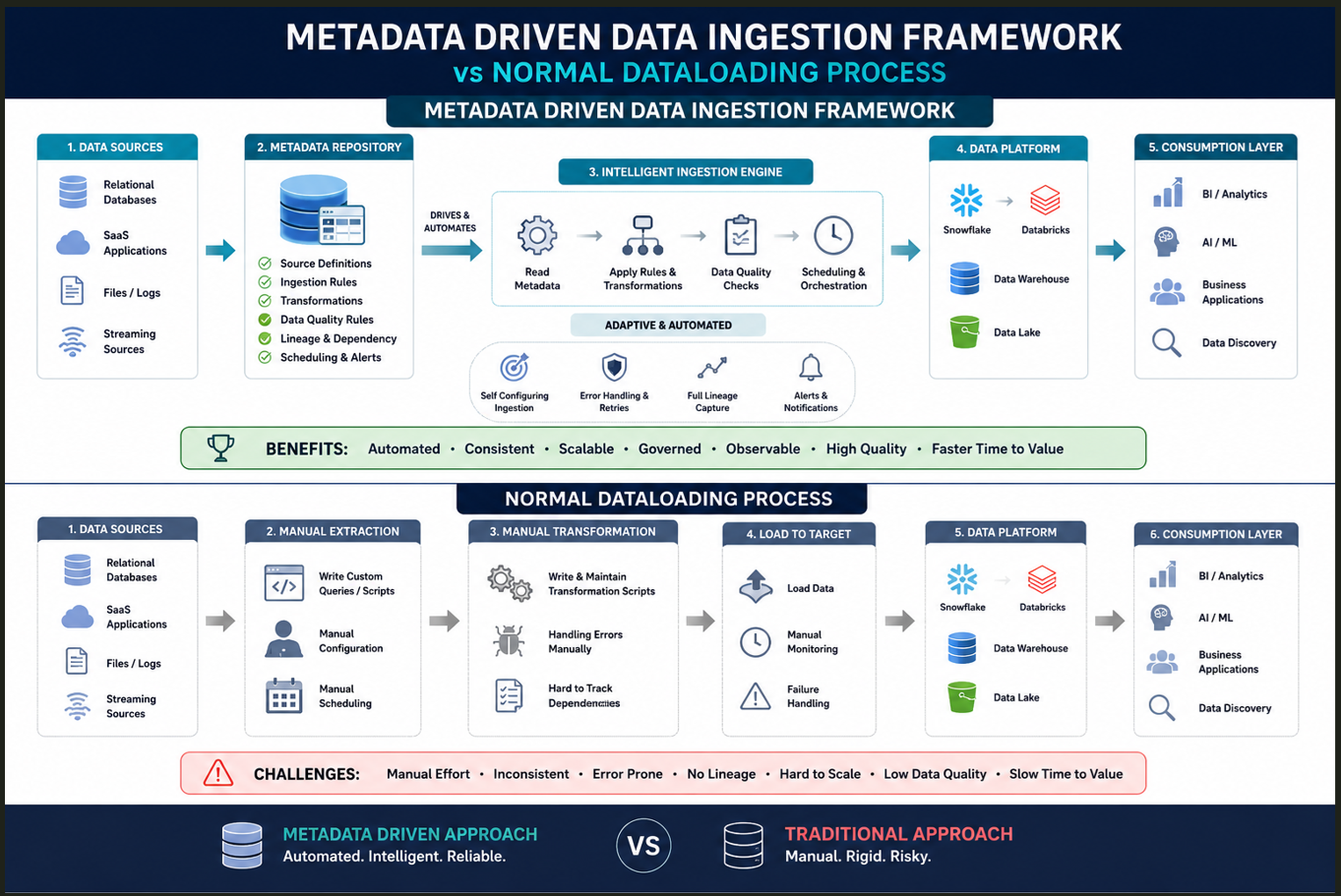 Beyond Metadata: 15 Factors to Consider When Designing a Metadata-Driven Data Ingestion (MDDI)…