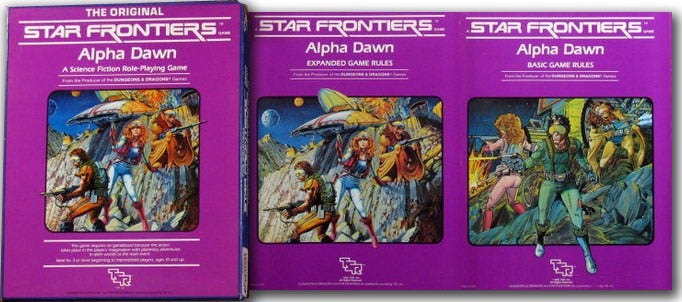 Star frontiers game extended game rulebook offers and sf-0 crash on volturnus module