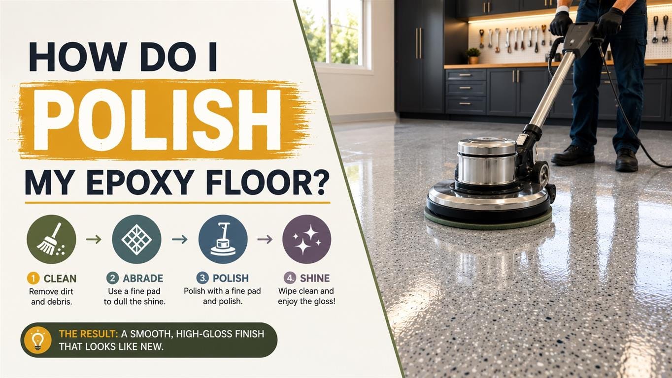 How Do I Polish My Epoxy Floor?