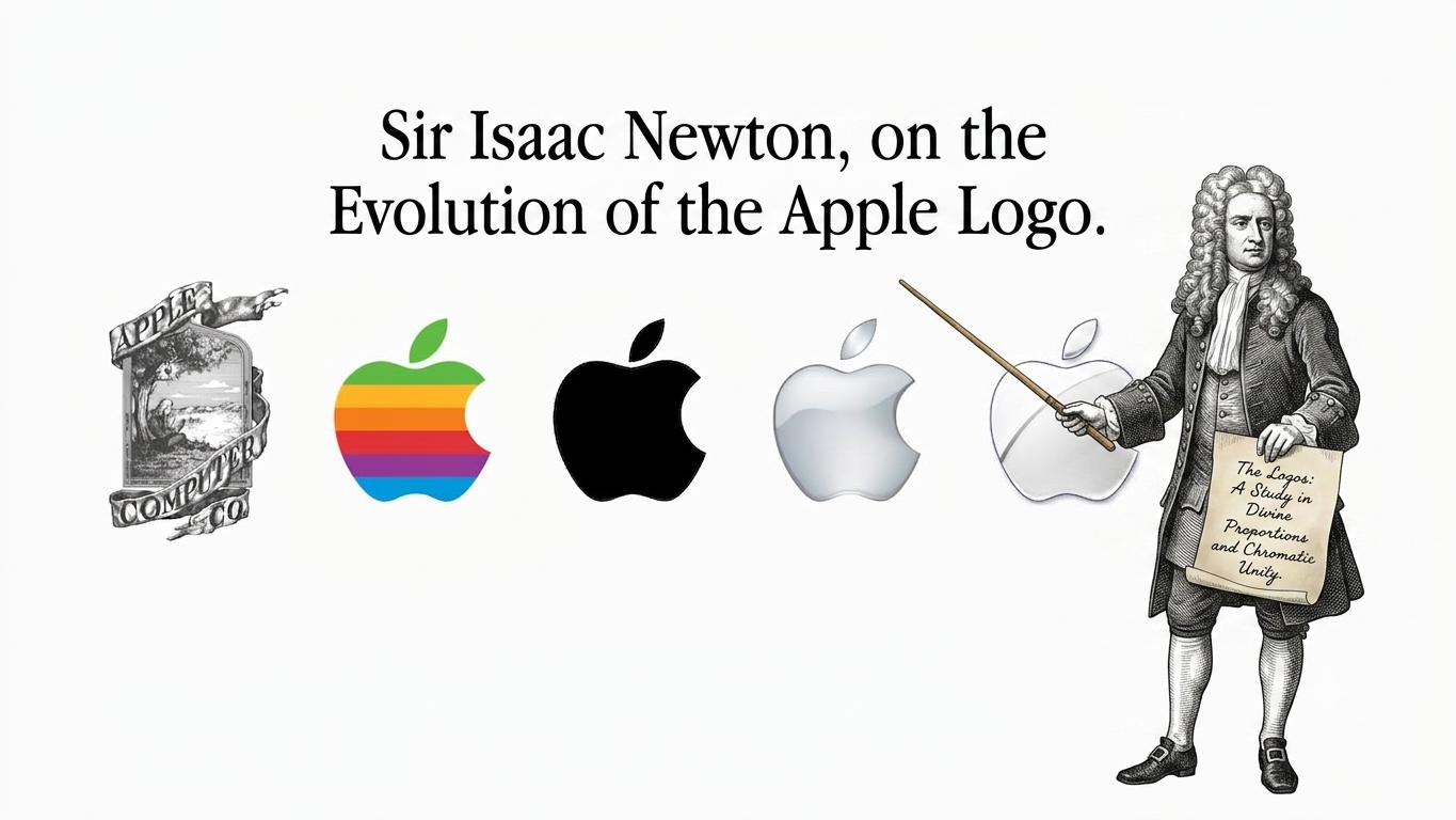 The Evolutionary Apple Logo