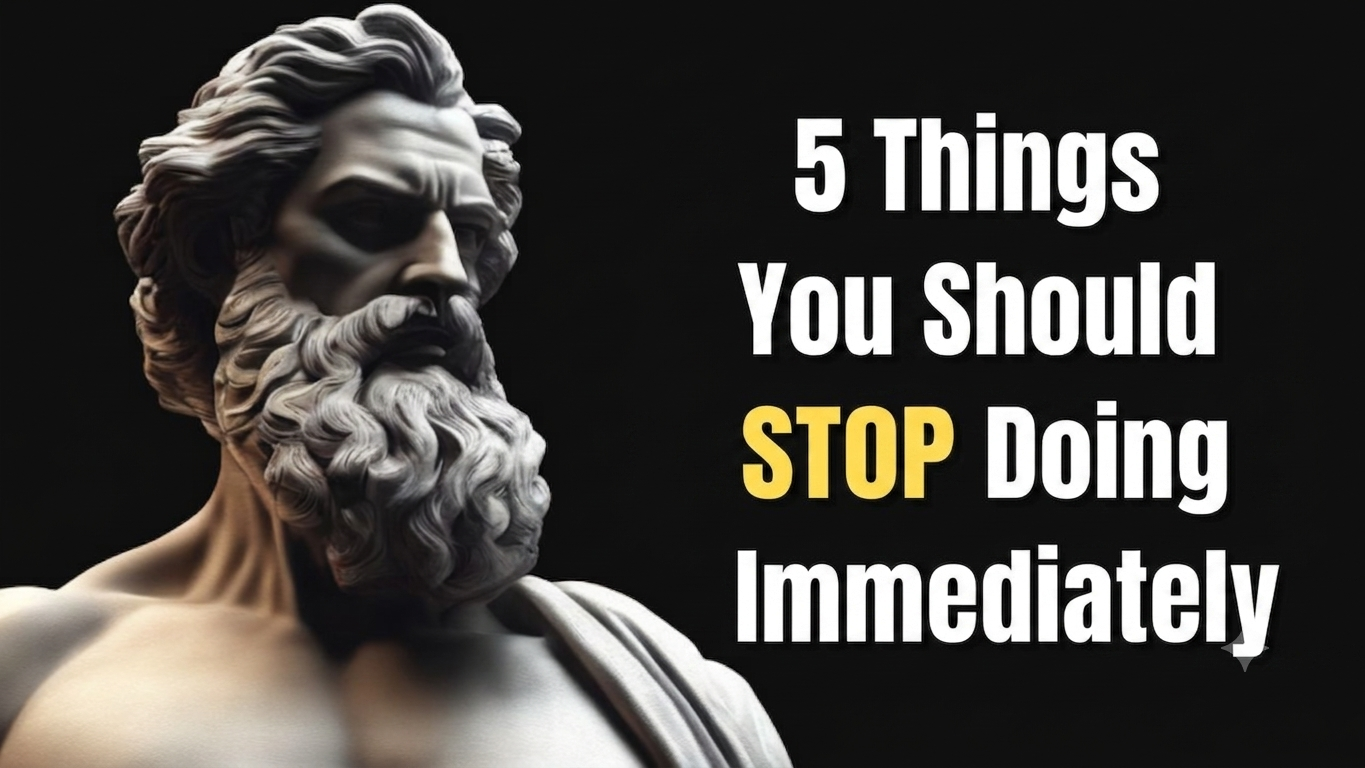 The 5 Things Seneca Said You Should STOP Doing Immediately