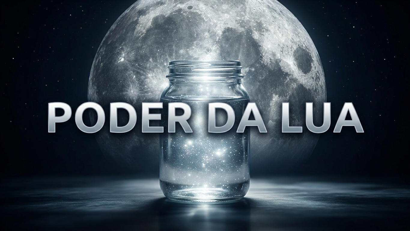 Como fazer água lunar numa noite de lua cheia