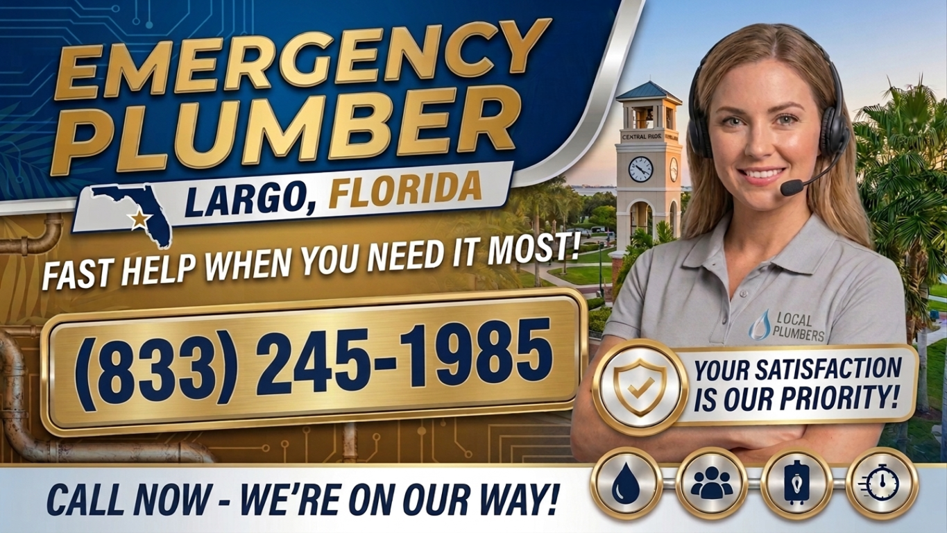 Burst Pipes, Water Leaks & Sewer Backups: Emergency Plumbing Tips for Largo Homeowners
