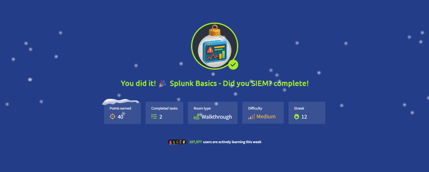 Advent of Cyber 2025: Day 03 Splunk Basics — Did you SIEM?