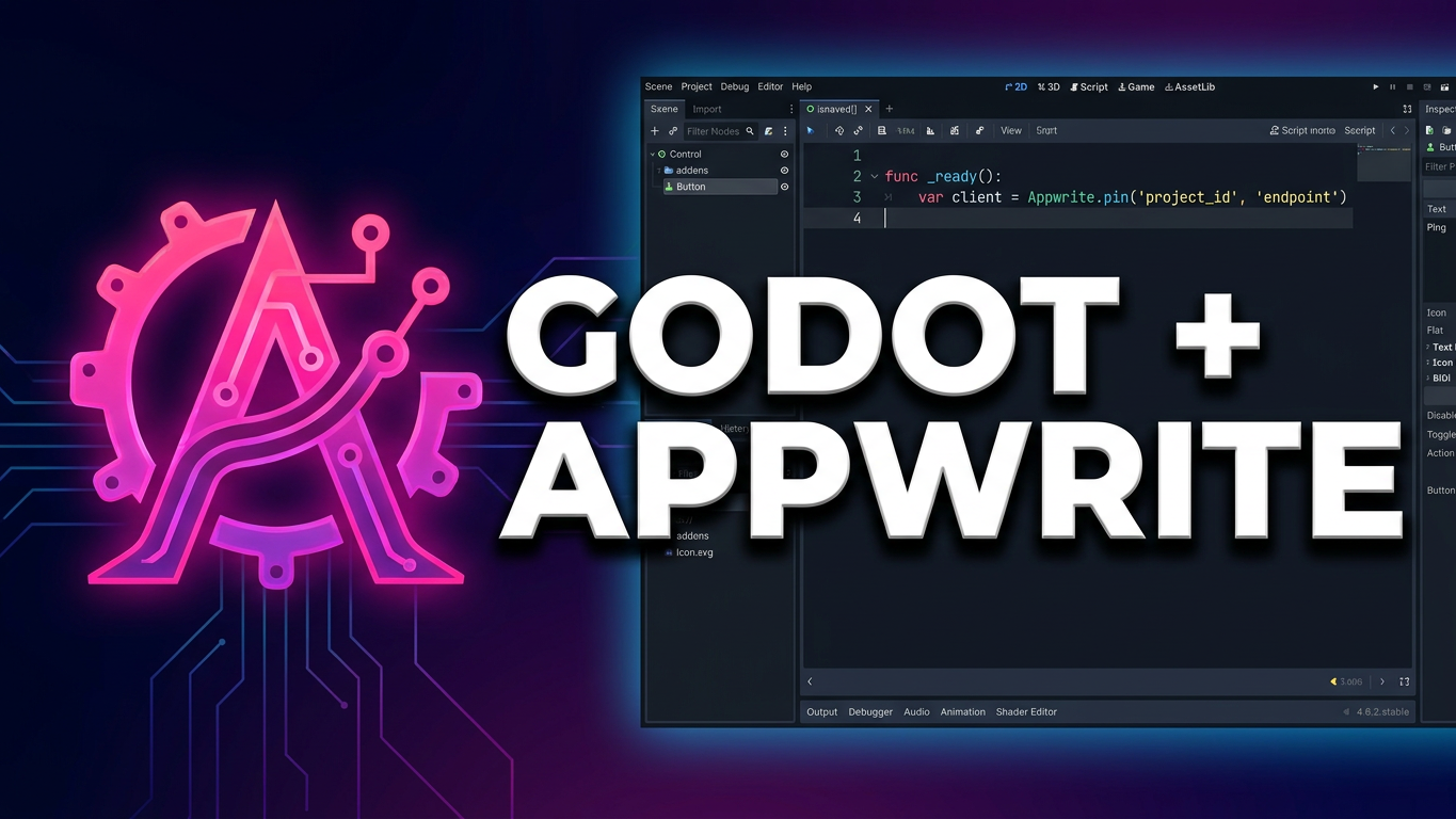 Connect Godot games with Appwrite server