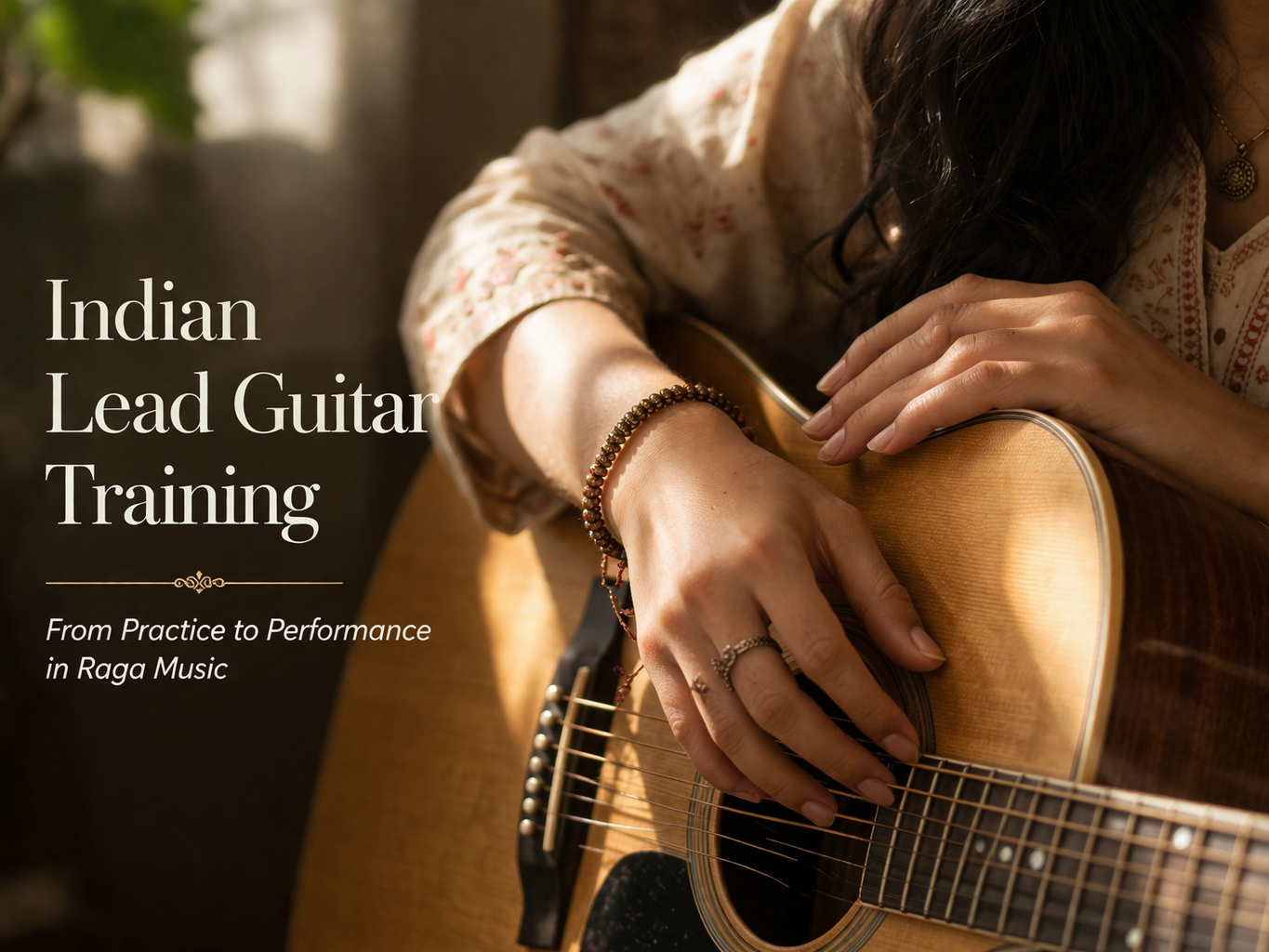 Indian Raag Ahir Bhairav on Guitar — From Practice to Stage Performance