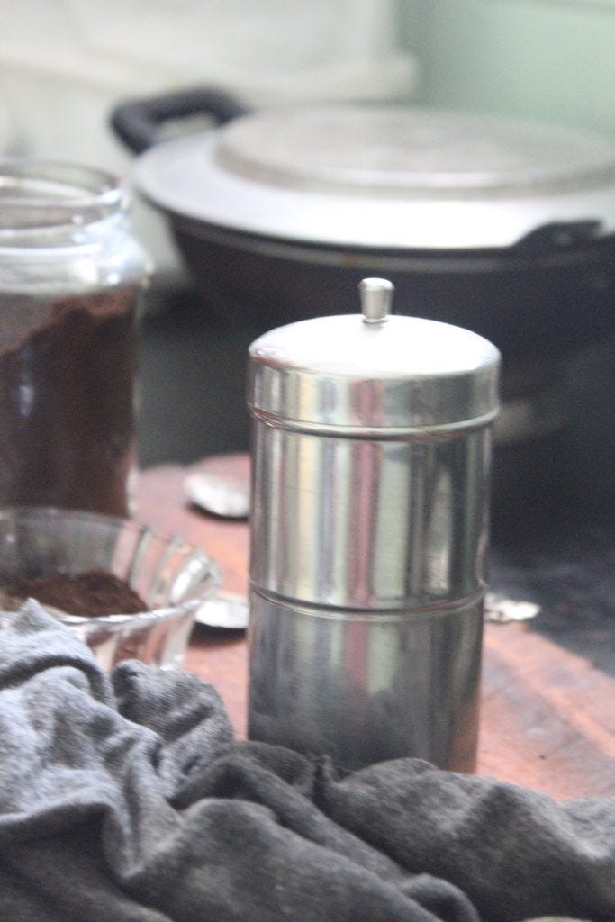 South Indian Filter Coffee Percolator