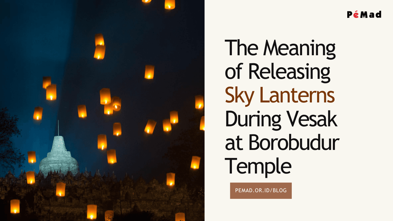 The Meaning of Releasing Sky Lanterns During Vesak at Borobudur Temple
