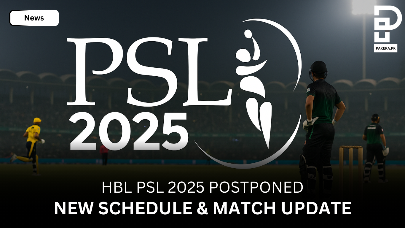 Update: PSL 2025 Still on Hold — UAE Relocation Dropped, No New Dates Yet