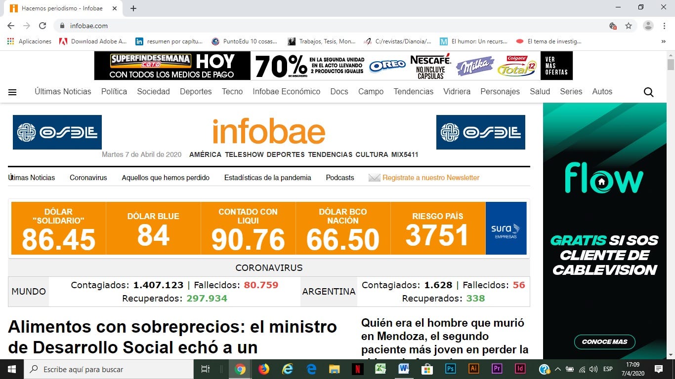 Análisis de medios: Infobae