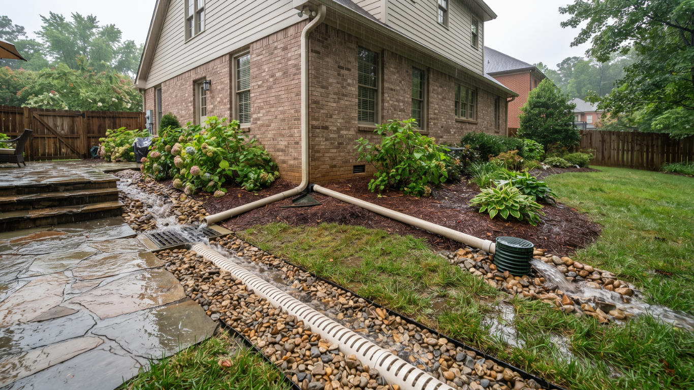 Yard Drainage Solutions Every Homeowner Should Install Before the Rainy Season