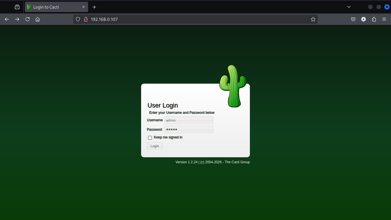 Website Cacti
