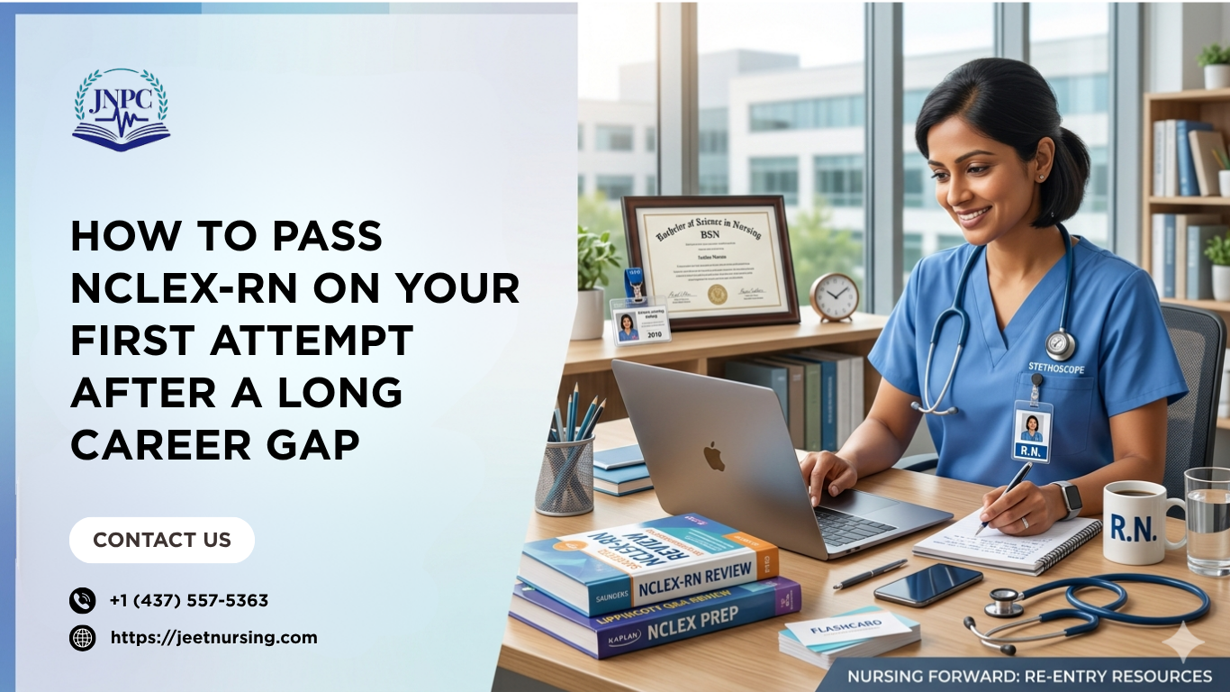 How to Pass NCLEX-RN on Your First Attempt After a Long Career Gap