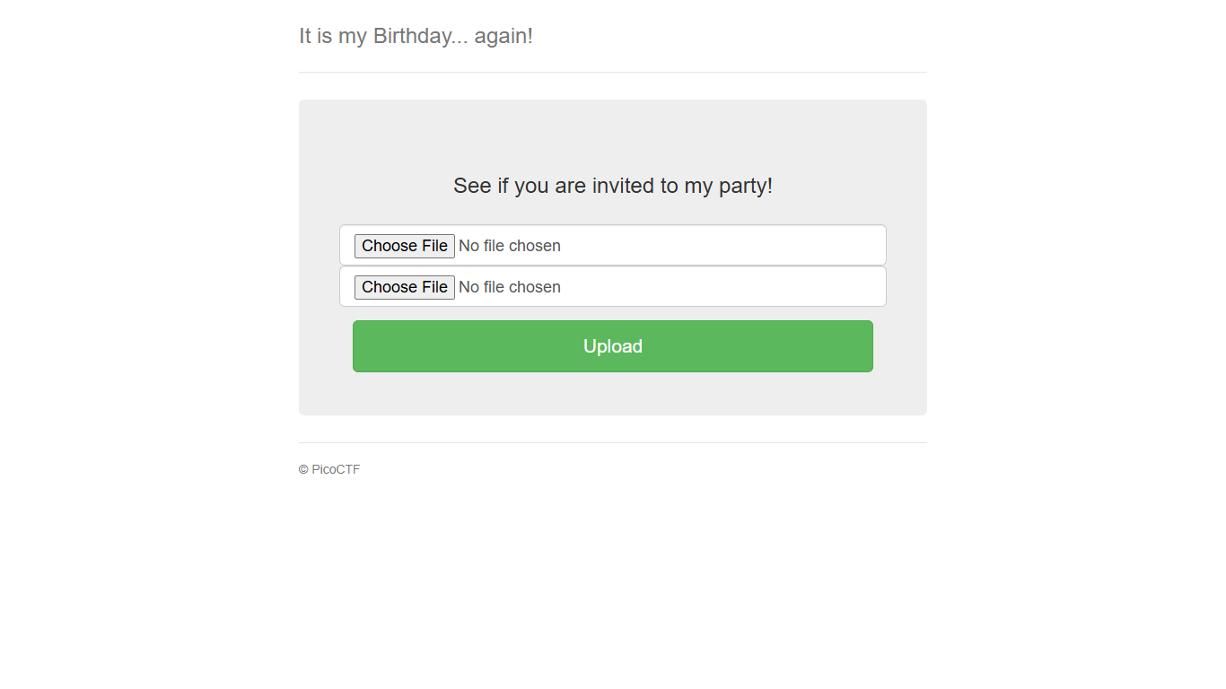 It is my Birthday 2 Write Up (SHA-1) | Pico CTF