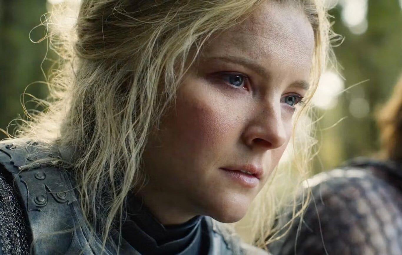 Galadriel in “The Rings of Power”