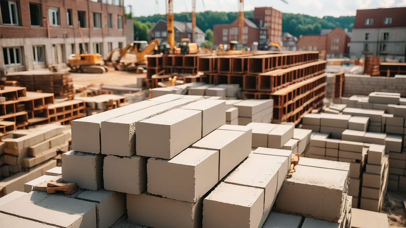 Les matériaux de construction les plus couramment utilisés en France