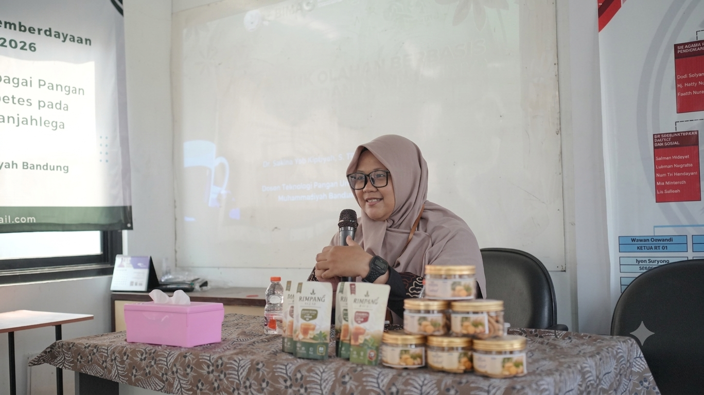 PKM Prodi Teknologi Pangan UM Bandung Kembangkan Produk Rimpang Bernilai Ekonomi
