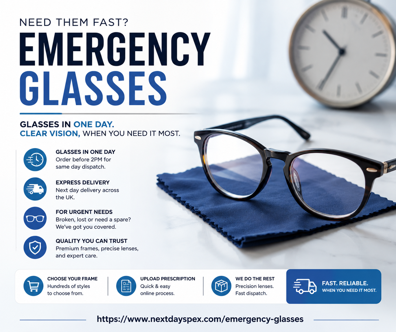 Emergency Glasses — Need Glasses in a Hurry